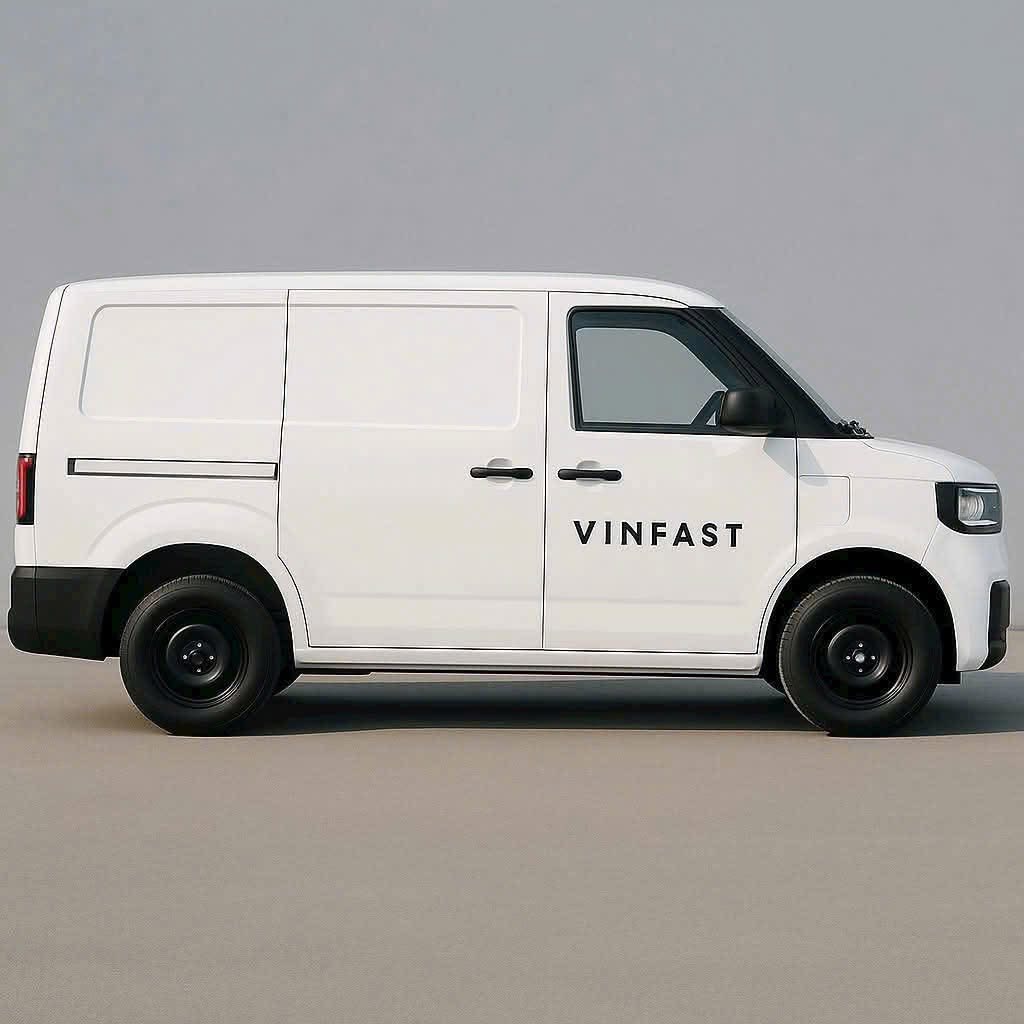 Hông xe EV Van VinFast